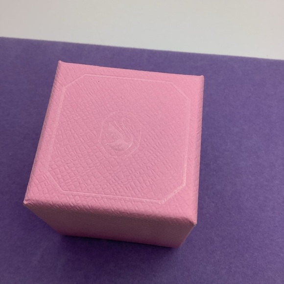 Swarovski Silver Double Heart Brooch - Picture 6 of 9